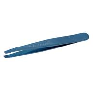 🔵 tweezerman slant tweezer in bell bottom blue logo