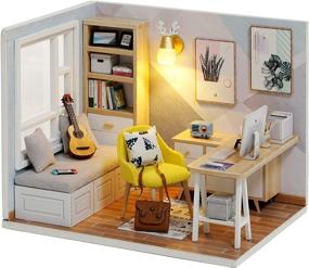 img 4 attached to 🏠 Enhance Your Miniature Dollhouse with Moveable Furniture Accessories