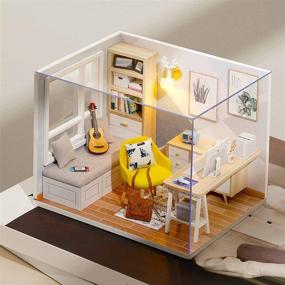 img 2 attached to 🏠 Enhance Your Miniature Dollhouse with Moveable Furniture Accessories