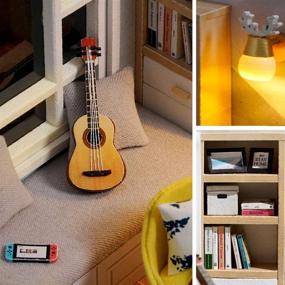 img 1 attached to 🏠 Enhance Your Miniature Dollhouse with Moveable Furniture Accessories