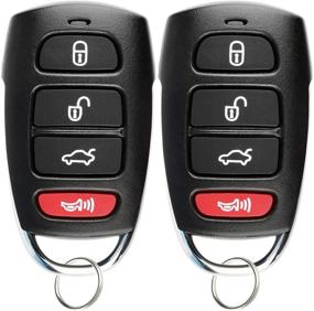 img 3 attached to Удобный бесключевой пульт управления для 🔑 Hyundai Azera 2006-2013 (упаковка из 2 штук) - KeylessOption