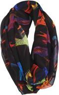 🎨 laurel burch artistic infinity collection: women's scarves & wraps accessories logo