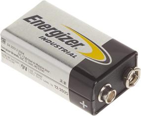 img 2 attached to 🔋 High-powered Energizer Industrial 9 Volt Batteries – Reliable Alkaline 9v Battery (Pack of 12)