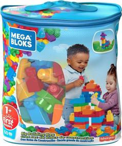 img 4 attached to Mega Bloks Строительный набор 60 элементов Классический