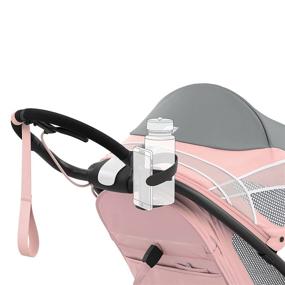img 3 attached to 🍼 CYBEX AVI/ZENO 2-in-1 Cup Holder Accessory: Optimal Viewing, Phone Holder, Compatible with AVI Jogging Stroller & ZENO Multisport Baby Trailer