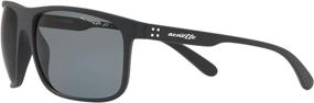 img 2 attached to 🕶️ ARNETTE Bushing Rectangular Sunglasses for Men – Model AN4244