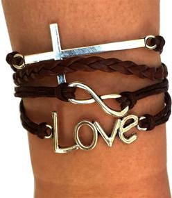 img 3 attached to LOVE CROSS Jesus Bracelet Appreciation