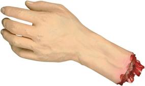 img 1 attached to Spooktacular Seasons Realistic Severed Hand Prop: Standard Quality for Scary Halloween Decor