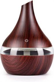 img 4 attached to 🌬️ Convenient Portable Small Humidifier: Ideal for Bedroom, Office, and Home Use - 300ML Personal Cool Mist Air Oil Diffuser with Night Light and USB Charging - Enhance Air Quality and Promote Relaxation