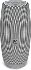 img 4 attached to Aduro Resound XL Portable Speaker – Wireless Bluetooth with Loud Subwoofer, Bluetooth 5.0 Audio Sound, Crystal Clear Bass, and Stereo Sound - Silver