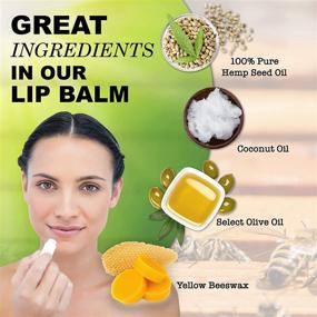 img 3 attached to 🎁 Organic Lip Balm Wholesale, Unbranded Pre-Filled Pack of 50, Honey Flavor, Customize with Personal Labels for Party Favors, Gift Baskets, or Branding Purposes. Suitable for All - Adults, Kids, and Gents