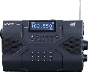 img 3 attached to Kaito KA900 Voyager Max Emergency Radio: Digital Solar Crank, AM/FM/SW, NOAA Weather, Bluetooth, Real-time Alert, MP3 Player, Recorder & Phone Charger