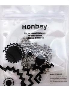 img 1 attached to 🔩 Honbay 100pcs M3 Square Nuts: Durable 304 Stainless Steel Construction for Incredibly Reliable Fastening