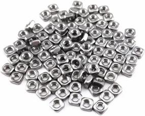 img 3 attached to 🔩 Honbay 100pcs M3 Square Nuts: Durable 304 Stainless Steel Construction for Incredibly Reliable Fastening