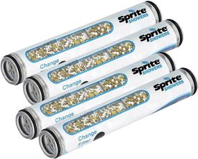 img 1 attached to 🚿 Sprite Industries, Inc HHC-4 Handheld Shower Filter Cartridge Replacement - 4 Pack, 4 Count