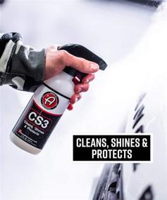 img 3 attached to 🚗 Adam’s CS3 Ceramic Spray Coating (12oz) – Cleans, Shines & Protects , Top Coat Car Wash Polish & Paint Protectant – Powerful Car Wax Alternative , Ideal for RVs, Boats, Motorcycles & Waterless Car Detailing Cleaner