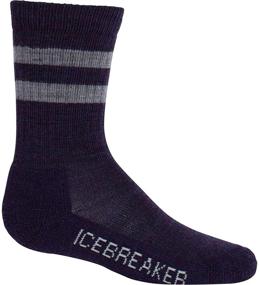 img 1 attached to 🧦 Icebreaker Merino Wool Kid's Hiking Crew Socks