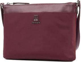img 4 attached to 👜 Travelpro Luggage Platinum Women's Crossbody: Versatile Handbags & Wallets for Chic Travelers