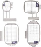 embroidex hoops set for brother/babylock embroidery machine (sa437, sa438, sa439, sa441): duetta quatro dreammaker dreamweaver innovis luminaire innov-ís xp logo