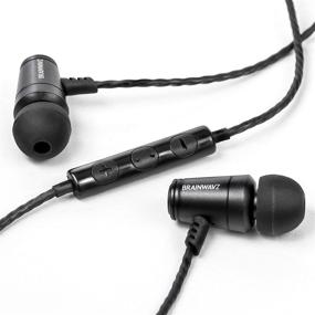 img 1 attached to 🎧 Брендвез M100 IEM наушники с шумоизоляцией: премиальное качество с пультом управления и микрофоном для iPhone, iPad, iPod и устройств на базе Android.