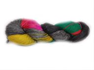 однослойная шерстяная нитка silk roving логотип