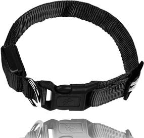 img 2 attached to Fixinus LED Dog Collar: Enhancing Dog Safety with 3 Illuminated Modes, USB Rechargeable, & Adjustable Glowing Design for Small, Medium, and Large Dogs