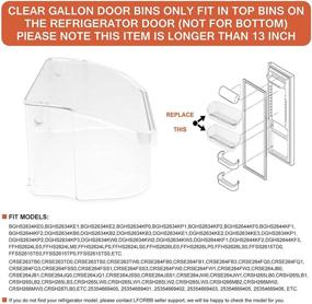 img 1 attached to 🍳 240356402 Замена на дверь холодильника для Frigidaire - совместимо с LFSS2612TF0 FFSS2615TS0 FGHS2631PF4A FGHS2655PF LGUS2642LF1 LFSS2612TE0 - набор из 2 шт.