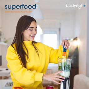 img 3 attached to 🥦 Organic Superfood Supplement - BodyRight Superfood Boost - 30 Servings - Fruit Vegetable Powder for Smoothies - Unflavored Vegan Nutritional Supplement - PreB Macrobiotic Food for Men and Women