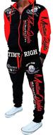 devil king tracksuit full zip athletic sports & fitness and team sports logo