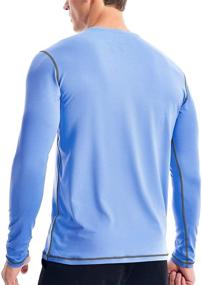 img 2 attached to Zengjo Layer Sleeve Athletic Shirts Men's Clothing and Active