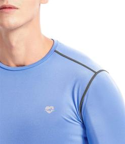 img 1 attached to Zengjo Layer Sleeve Athletic Shirts Men's Clothing and Active