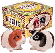 🐹 exquisite streamline imagined porcelain guinea pig salt and pepper shaker set - add charm to your table логотип