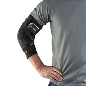 img 3 attached to 🏈 DonJoy Performance Bionic Elbow Brace II - Size XXL - Superior Hinged Support for Elbow Hyperextension, UCL, Tommy John Ligament Injury, Dislocated Elbow in Football, Lacrosse, Rugby, Basketball