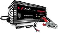 schumacher fully automatic battery maintainer: 1.5 amp, 6/12v - ideal for car, power sport, and marine batteries logo