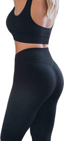 img 2 attached to Bbmee Exercise Seamless Leggings Tracksuits