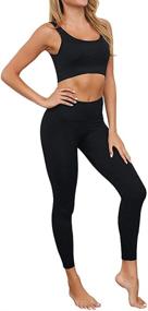 img 3 attached to Bbmee Exercise Seamless Leggings Tracksuits
