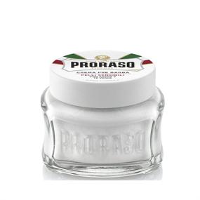 img 2 attached to Proraso Pre-Shave Conditioning Cream for Men, Sensitive Skin Formula - Oatmeal & Green Tea, 3.6 oz: Expert Hydration & Protection