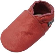 mejale leather moccasins: anti-slip 👟 shoes and slippers for toddler boys logo