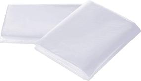 img 2 attached to 🛏️ 2-Pack Queen Size PROWEE Clear Mattress Bag for Moving, Storage & Disposal - Plastic Cover