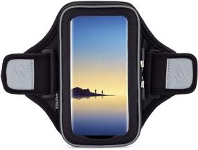 img 3 attached to 🏃 Sporteer Velocity V8 Running Armband - Fits iPhone 13 Pro Max, 12 Pro Max, Galaxy S21+, and More - Perfect for Cases