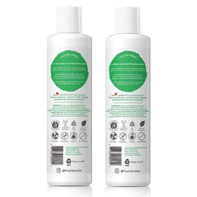 img 3 attached to 🧴 Non-Toxic, Hypoallergenic Kids Shampoo and Conditioner, Tear-Free 2-in-1 Hair Care, Coconut Scented (2 Pack, 8.5oz/each)