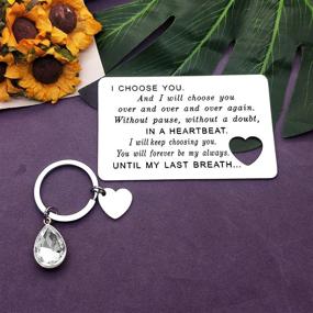 img 2 attached to 🎁 Personalized Stainless Christmas Gift: Engraved Anniversary Boyfriend Surprise