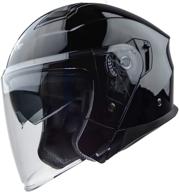 🏍️ vega helmets open face motorcycle helmet for all genders logo