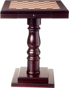 img 3 attached to 🎲 Frenchi Home Furnishing Chess Table - Featuring Two Functional Drawers for Storage