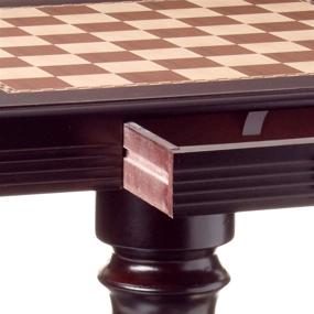 img 1 attached to 🎲 Frenchi Home Furnishing Chess Table - Featuring Two Functional Drawers for Storage