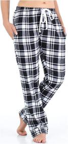 img 2 attached to PajamaMania Womens Cotton Flannel Pockets Women's Clothing for Lingerie, Sleep & Lounge