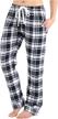 pajamamania womens cotton flannel pockets women's clothing for lingerie, sleep & lounge logo