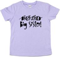 sister sibling announcement toddler flamingo girls' clothing logo