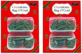 img 1 attached to 🎄 500 Green Christmas Ornament Hooks Hangers Bulk Pack - Ideal for Crafts, Tree Decoration, and Christmas Crafting Supplies