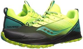 img 3 attached to 🏃 Saucony Men's River Running Black Athletic Shoes